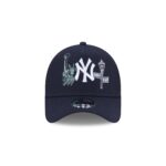 New York Yankees State Stitch 9FORTY A-Frame Trucker Hat - Image 2