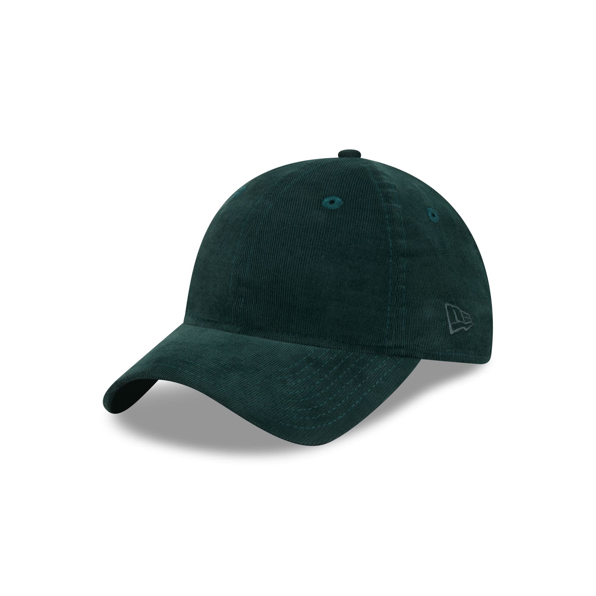 60661512_9TWENTY_LifestyleEnergy_NONLIC_DKG_3QL New Era Cap Emerald Cord 9TWENTY Adjustable Hat - Image 1