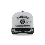 Las Vegas Raiders 2025 Draft 59FIFTY A-Frame Fitted Hat - Image 2