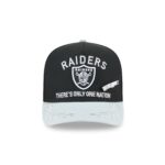 Las Vegas Raiders 2025 Draft Black 59FIFTY A-Frame Fitted Hat - Image 2