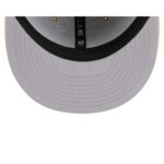 New York Yankees Hand Stitched Floral 59FIFTY Fitted Hat - Image 7