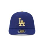 Los Angeles Dodgers Gold Collection Low Profile 9FIFTY Trucker Hat - Image 2