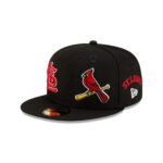 Jayson Tatum x St. Louis Cardinals Black 59FIFTY Fitted Hat