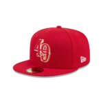 San Francisco 49ers Deceptor 59FIFTY Fitted Hat - Image 3