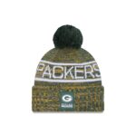 Green Bay Packers 2025 Sideline Cold Weather Pom Knit Hat