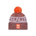 Denver Broncos 2025 Sideline Cold Weather Pom Knit Hat