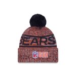 Chicago Bears 2025 Sideline Cold Weather Pom Knit Hat - Image 3