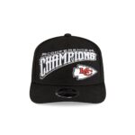 Kansas City Chiefs 2024 Conference Champions Locker Room 9SEVENTY Stretch-Snap Hat - Image 2