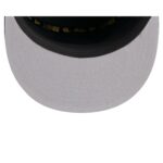 Los Angeles Dodgers Black Poly Rope Split Panel 59FIFTY Fitted Hat - Image 7