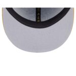 New York Yankees Metallic Gold Logo 59FIFTY Fitted Hat - Image 7