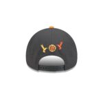 Mexico Baseball Day of the Dead Graphite 9FORTY A-Frame Snapback Hat - Image 6