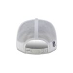 New England Patriots 2025 Sideline Hot Weather White 9SEVENTY Trucker Hat - Image 6