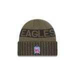 Philadelphia Eagles 2025 Salute to Service Cuff Knit Hat - Image 4