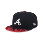 Atlanta Braves Speedway Classic 9FIFTY Snapback Hat - Image 3