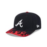 Atlanta Braves Speedway Classic 9SEVENTY Stretch-Snap Hat - Image 3