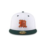 Miami Hurricanes White 59FIFTY Fitted Hat - Image 2