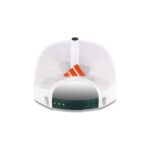 New Era x adidas Miami Hurricanes White 9SEVENTY Trucker Hat - Image 6