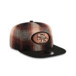 San Francisco 49ers Grunge Plaid 9FIFTY A-Frame Adjustable Hat - Image 3