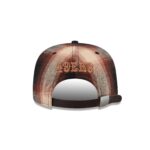 San Francisco 49ers Grunge Plaid 9FIFTY A-Frame Adjustable Hat - Image 6