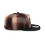 San Francisco 49ers Grunge Plaid 9FIFTY A-Frame Adjustable Hat - Image 5