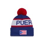 2026 World Baseball Classic Puerto Rico Pom Knit Hat - Image 2