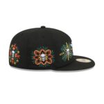 Houston Astros Day of the Dead Skull & Flowers 59FIFTY Fitted Hat - Image 4