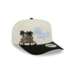 Los Angeles Lakers 1976-2000 Hardwood Classics Chrome White 9FIFTY A-Frame Snapback Hat - Image 3