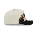 Vancouver Grizzlies 1995-2001 Hardwood Classics Chrome White 9FIFTY A-Frame Snapback Hat - Image 5
