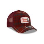 New Era Cap Happy Holidays Plaid 9FORTY M-Crown A-Frame Snapback Hat - Image 3