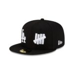 Undefeated x Los Angeles Dodgers Tally Black 59FIFTY Fitted Hat - Image 3