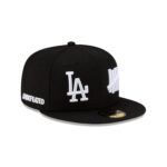 Undefeated x Los Angeles Dodgers Tally Black 59FIFTY Fitted Hat