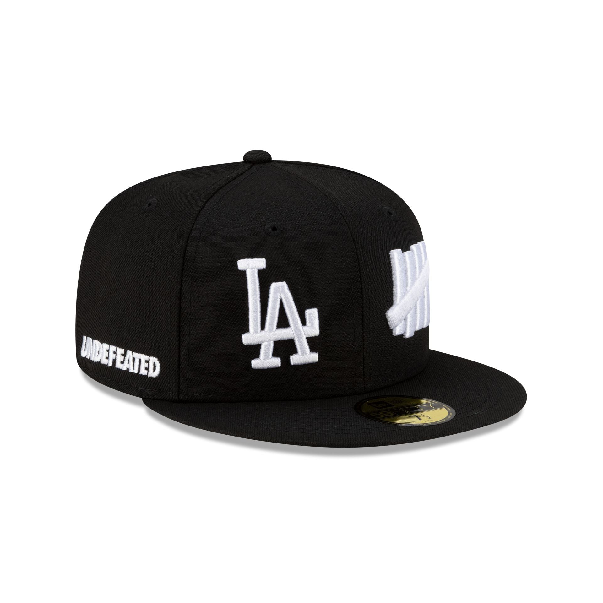 Undefeated x Los Angeles Dodgers Tally Black 59FIFTY Fitted Hat - Image 1
