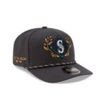 Seattle Mariners 2025 ALDS Locker Room 9SEVENTY Stretch-Snap Hat