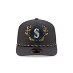 Seattle Mariners 2025 ALDS Locker Room 9SEVENTY Stretch-Snap Hat - Image 2