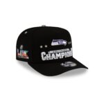 Seattle Seahawks 2025-2026 Conference Champions Locker Room 9FIFTY A-Frame Snapback Hat