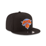 New York Knicks Basic Black 9FIFTY Snapback Hat - Image 3