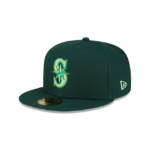 Seattle Mariners Green 59FIFTY Fitted Hat - Image 3