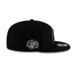 North Carolina Tar Heels Black & White 9FIFTY Snapback Hat - Image 4