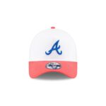 Atlanta Braves Spring Colorway 9FORTY A-Frame Snapback Hat - Image 2
