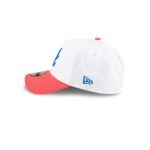 Atlanta Braves Spring Colorway 9FORTY A-Frame Snapback Hat - Image 5