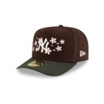 Just Caps Cherry Blossom New York Yankees 59FIFTY A-Frame Fitted Hat - Image 3