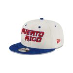 Puerto Rico 2026 World Baseball Classic Corduroy 9FIFTY Snapback Hat - Image 3