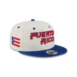 Puerto Rico 2026 World Baseball Classic Corduroy 9FIFTY Snapback Hat