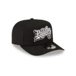 Born x Raised x Las Vegas Raiders Script Black 9FIFTY A-Frame Snapback Hat - Image 3
