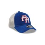 Puerto Rico 2026 World Baseball Classic Corduroy 9FORTY A-Frame Trucker Hat - Image 3