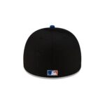 Just Caps Upside Down Logo New York Mets 59FIFTY A-Frame Fitted Hat - Image 6