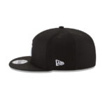 New York Yankees Basic Black and White 9FIFTY Snapback Hat - Image 4