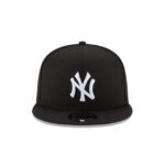 New York Yankees Basic Black and White 9FIFTY Snapback Hat - Image 2