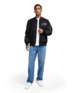 Alpha Industries x New York Giants MA-1 Wool Varsity Jacket Black - Image 6