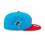 Miami Marlins City Connect 9FIFTY Snapback Hat - Image 4